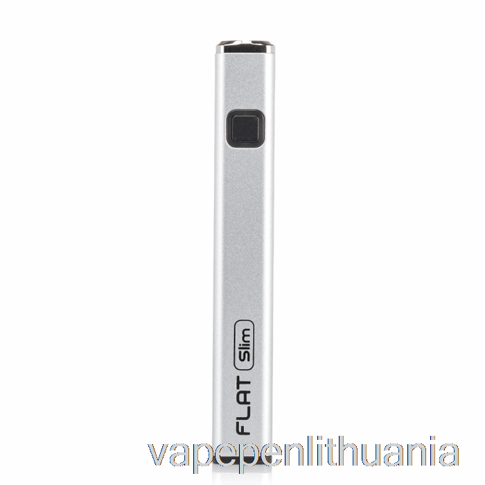 Yocan Flat Slim 350mah Akumuliatoriaus Sidabrinis Vape Skystis